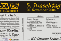 Flyer Waschtag 5 im Tresor Seite 2