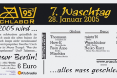 Flyer Waschtag 7 im Tresor Seite 2