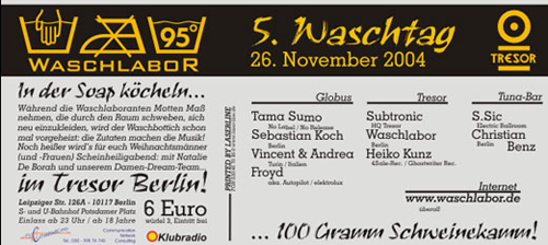 Flyer Waschtag 5 im Tresor Seite 2