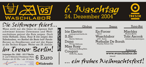 Flyer Waschtag 6 im Tresor Seite 2