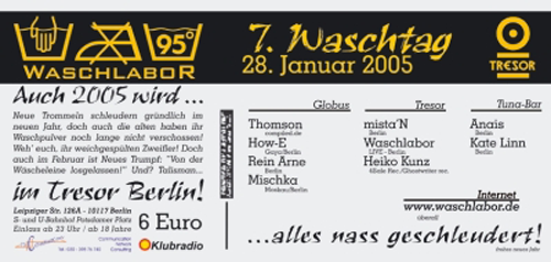Flyer Waschtag 7 im Tresor Seite 2