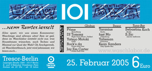 Flyer Waschtag 8 im Tresor Seite 2